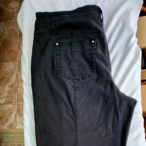 Women's Style & Co Capri's Size 10 Black